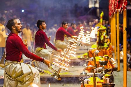 6 Days Tour of Ganges in Varanasi with Golden Triangle - Spirituality in India 