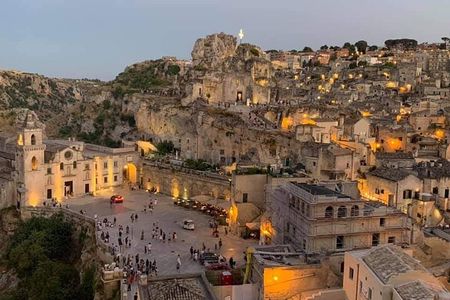 English Matera Tour included entrances Cave House and RockChurch.