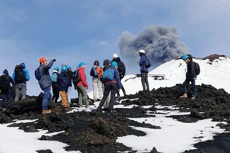 Exclusive Etna excursion to 3000 meters with cable car plus guide.