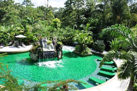 Arenal Volcano, La Fortuna Waterfall, Hot Springs Combo Tour with Lunch & Dinner