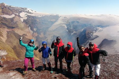 Guided Ascent to the Villarrica Volcano from Pucón