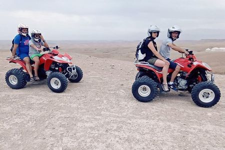 Marrakech 2 HOURS Quad Bike in agafay desert Half day Tours