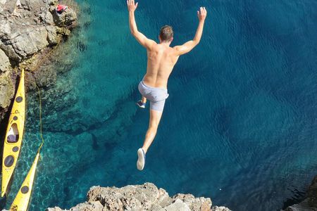 Full Day Kayaking and Snorkeling to Green Cave with GoPro photos