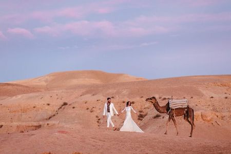 Mountains And Agafay Desert & 3 Valley & Berber Villages with Camel Rid
