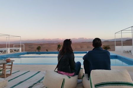 Agafay Desert Camel Ride from Marrakech with Dinner & Live Music
