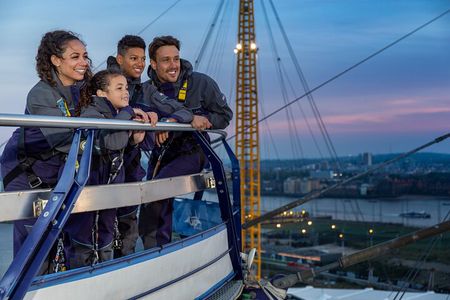 Up at The O2:Twilight Climb with Guided Tour with Panoramic Views