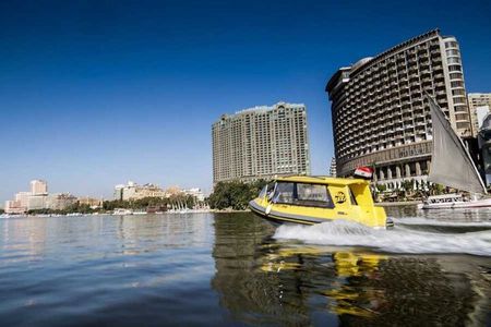 1 Hour adventure in the Nile River By Nile Taxi In Cairo 