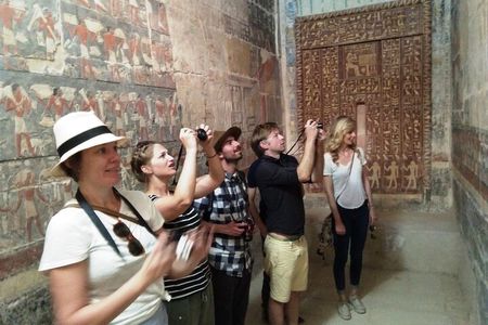 Saqqara & The Step Pyramid & Nobel Tombs & Memphis & Dashure Pyramids