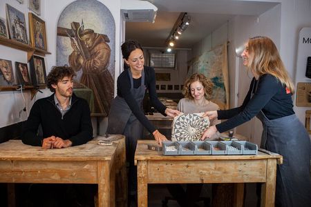 Ancient Mosaic Workshop in Rome