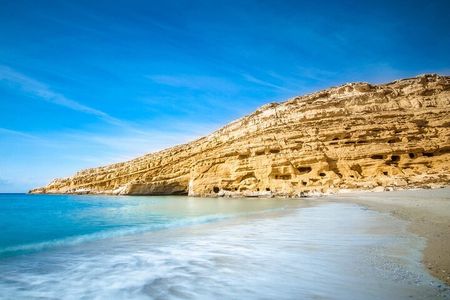 South Crete: Matala Hippies Beach & Gortys Archaeological Site
