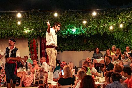 Cretan Night: Dinner & Live Show at Pano Karouzanos Village