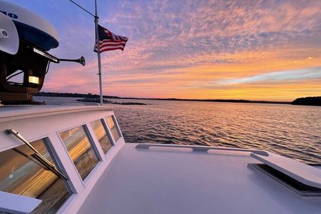 Private Sunset Charter on a Vintage Lobster Boat with Drinks