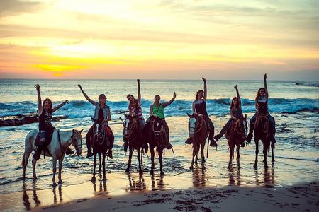 Beach Horse Ride with countryside amber cove & Taino Bay 