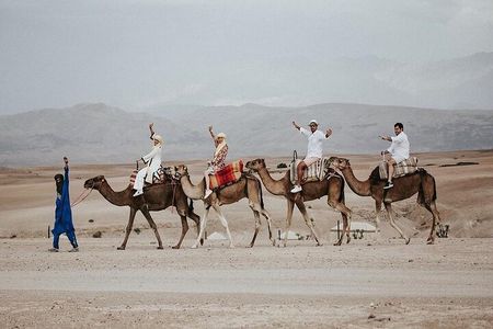 Desert Agafay Day Trip and Atlas Mountains from Marrakech