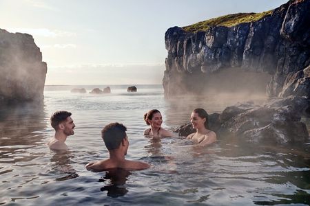South Iceland Small Group Tour from Reykjavík with Sky Lagoon Spa