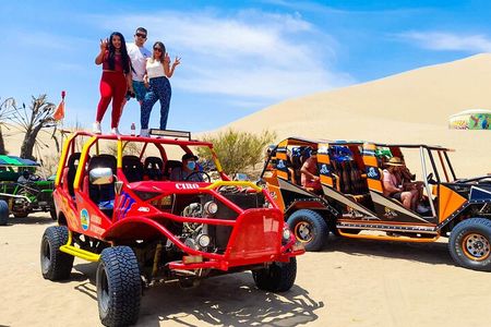 Paracas y Huacachina desde LIMA , Islas Ballestas y sandboarding 
