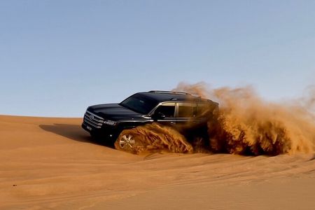 Desert Safari Dubai with BBQ - dinner, Sandboarding 
