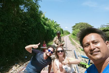 Full Day tour .City tour.Countryside.Bamboo Train.Secret Bat Cave