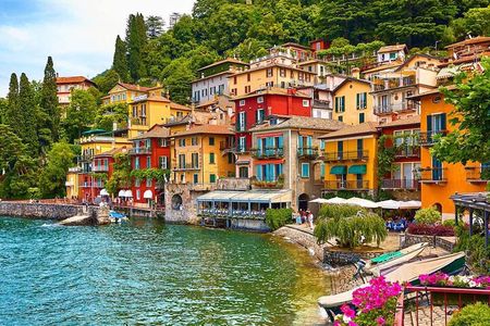  Lake Como and Switzerland: Bellagio & Lugano Tour With Boat Ride