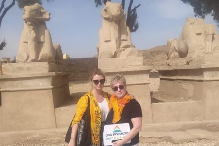 Tour of the East Bank in Luxor in Egypt