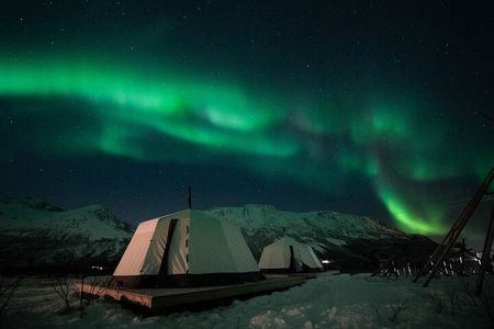Overnight Stay in Lavvu and Reindeer Feeding