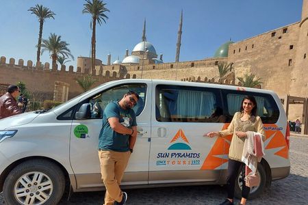 Giza Pyramids, The Egyptian Museum, Cairo Citadel and El Khan Bazaar in Cairo