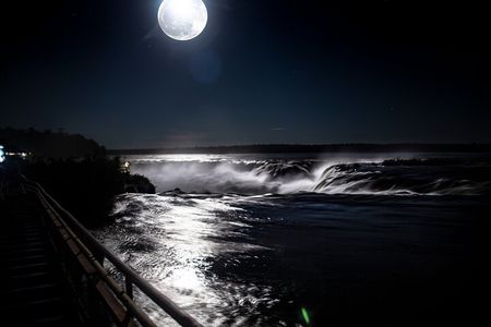 Iguazu Falls FullMoon Trekking under the Moonlight 