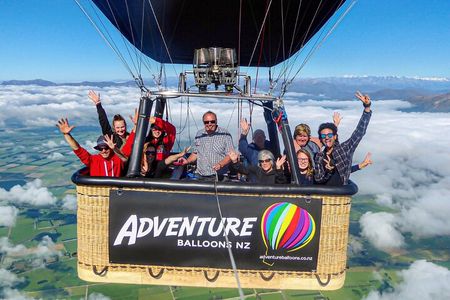 Methven-Mt Hutt Scenic Hot Air Balloon Flight
