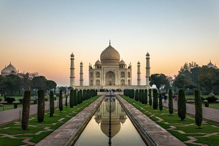 Agra Day Tour with Taj Mahal Sunrise and Sunset