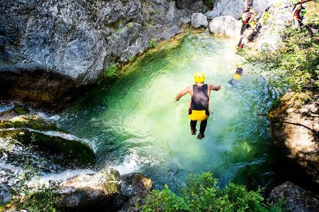 Mount Olympus River Trekking Activity in Orlias River