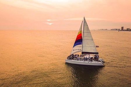 Sunset & Dolphin Catamaran Cruise with Island Time