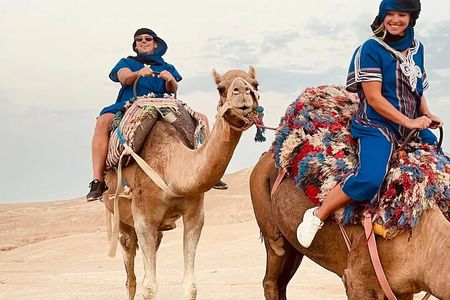 Camel Ride and Dinner under the Stars in the Agafay Desert 