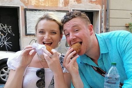Rome: Trastevere street food and history tour - small group