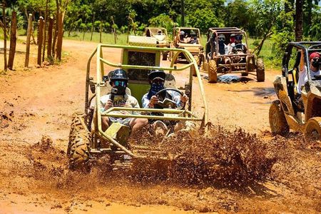 Buggy Tour around Macao Beach and Taino Cave with Transportation
