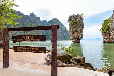 James Bond Island & Canoe Tour by Longtail Boat - Full Day from Khao Lak