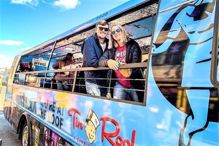 Nashville Public Party Bus with Bartender and DJ 21+
