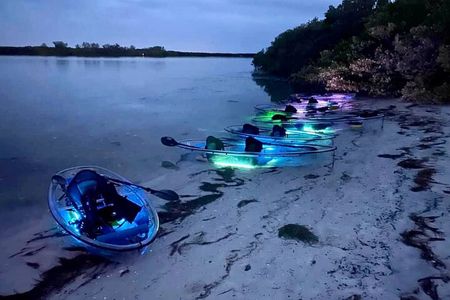 Shell Key Clear Kayak Sunset & Glow Tours