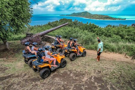 Full Day Combo ATV & Jet Ski with a Polynesian BBQ on a Motu