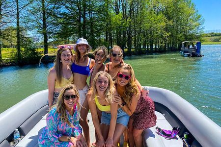 Lake Austin Private Party Boat 2-Hour Swim, BYOB, Lily Pad