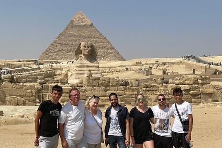 Giza pyramids Egyptian Museum Felucca sailing Camel Ride Private Full Day Trip
