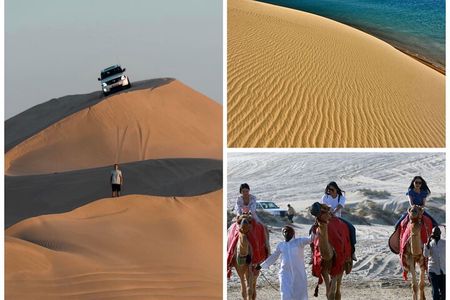 Desert Safari, Camel ride and Inland Sea Tour