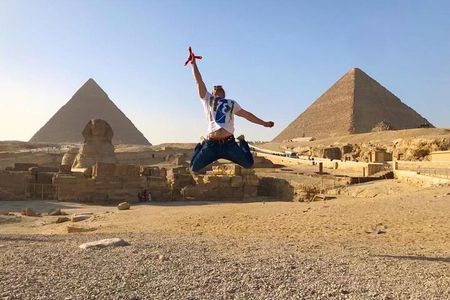 Tour to Pyramids, Sphinx, Ancient Islamic Cairo Including Felucca Sailing Boat 
