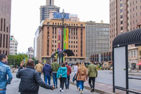 Johannesburg's Downtown Walking Tour with lunch