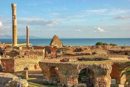 Full-Day Shore Excursion Private Tour in Tunisia Carthage ,Medina, Sidi Bou said