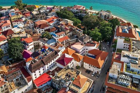 Stone Town Tour; Kuza Cave; Paje Beach; The Rock; Salaam Cave
