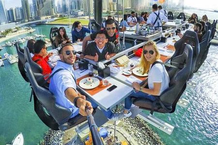 Dinner In The Sky at Dubai Marina with Optional Transfers