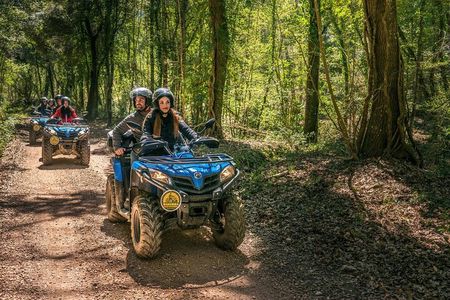 Quad excursion in the Maremma with barbecue in the woods