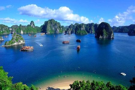 Halong Bay Day Tour With Titop Island, Cave, Kayak & Lunch