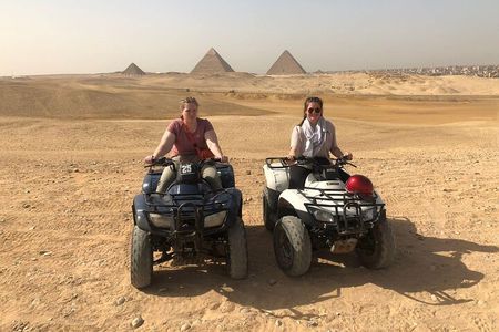 Private Giza pyramids ,Egyptian museum ,Camel and quad bike ATV 