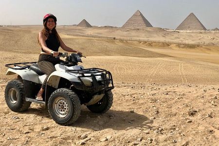 Private Tour Giza Pyramids ,Sphinx ,Felucca Boat ,Quad Bike and Camel Ride